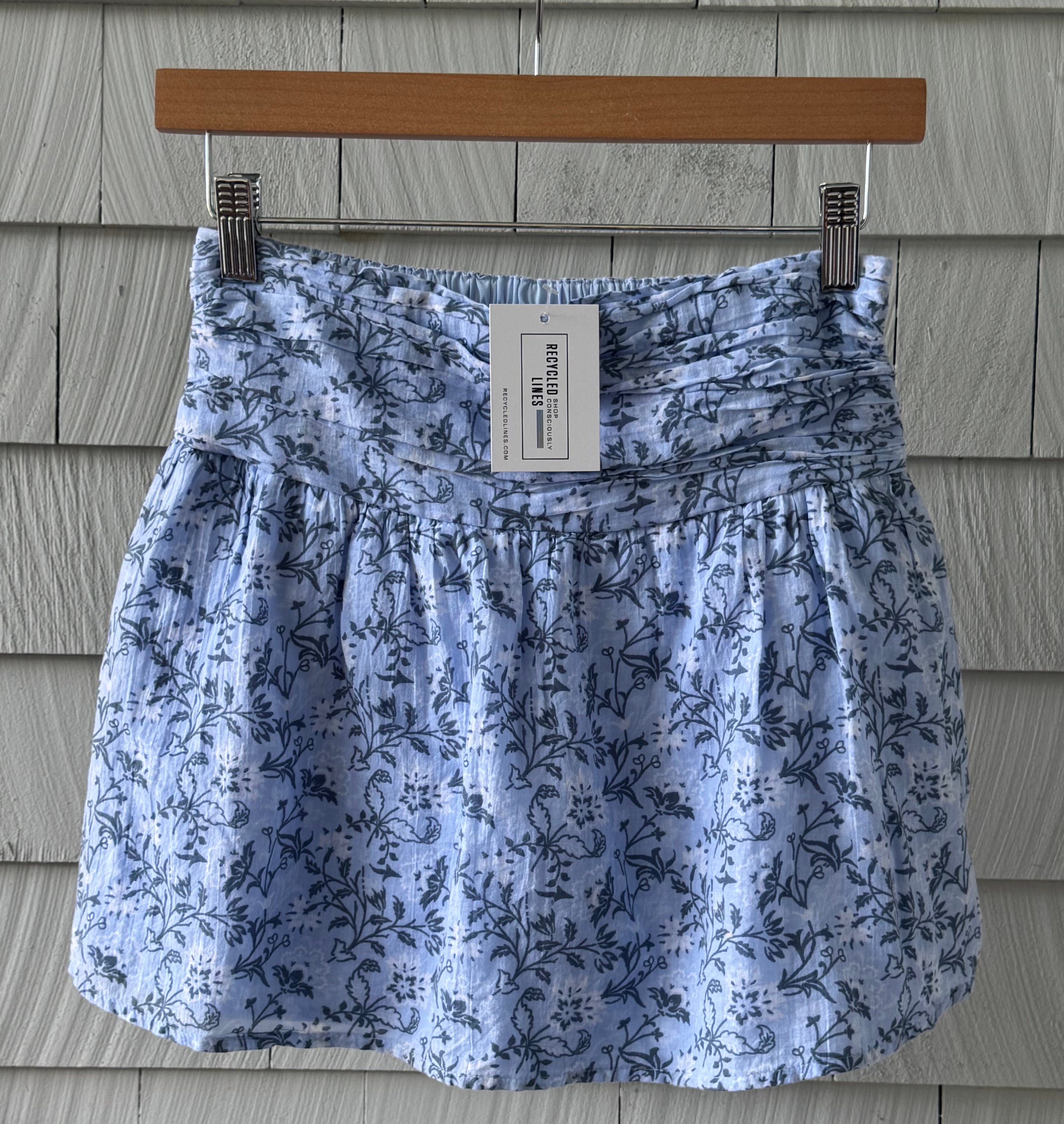 Abercrombie Kids Skirt, Blue/White Girls Size 13/14