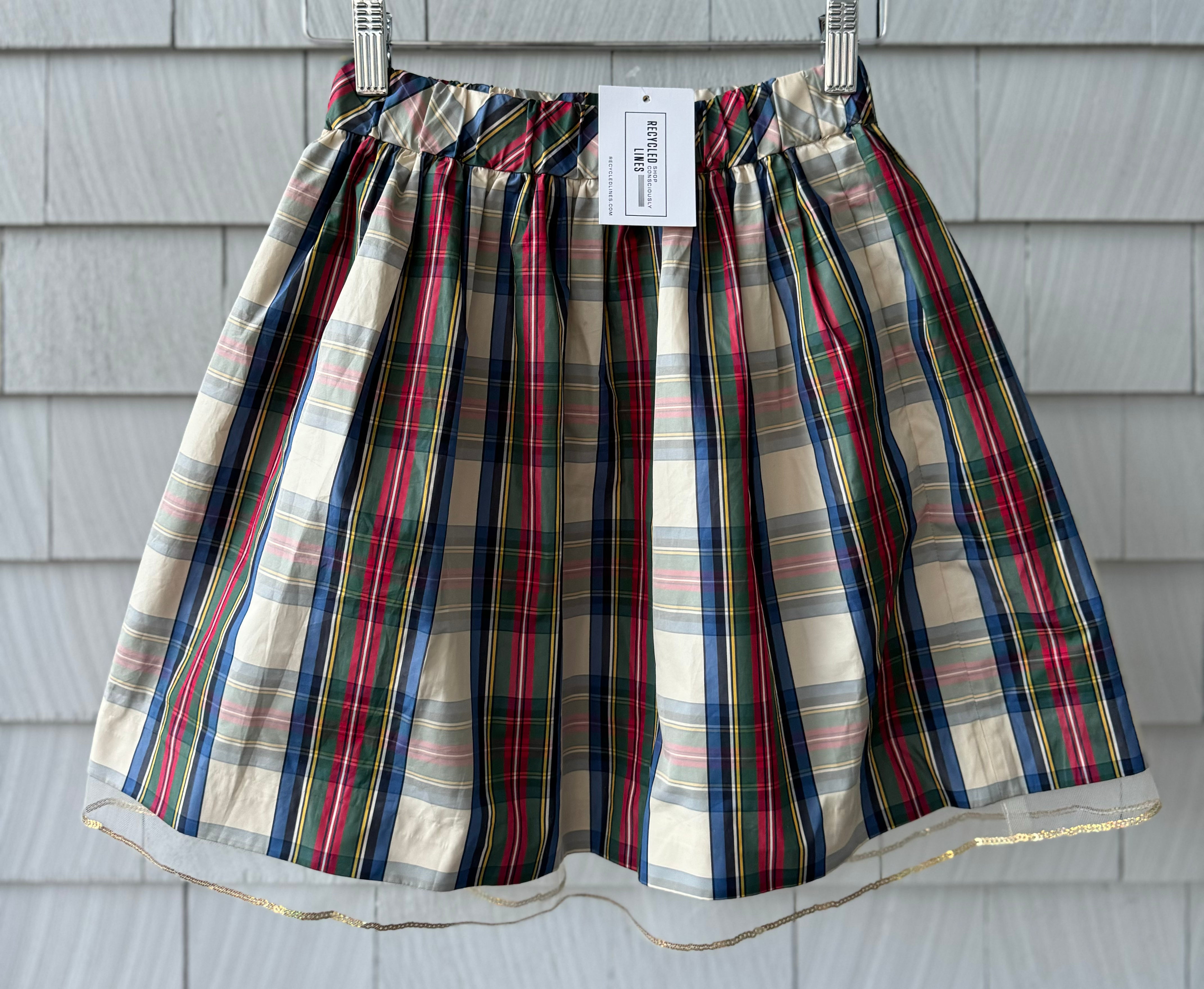 Crewcuts Skirt, Plaid Girls Size 12