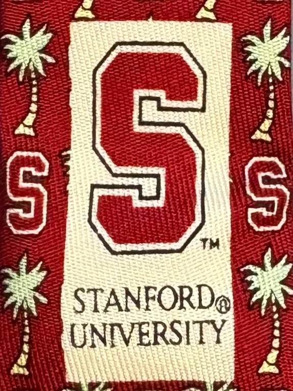 Vineyard Vines Stanford Tie, Red Mens