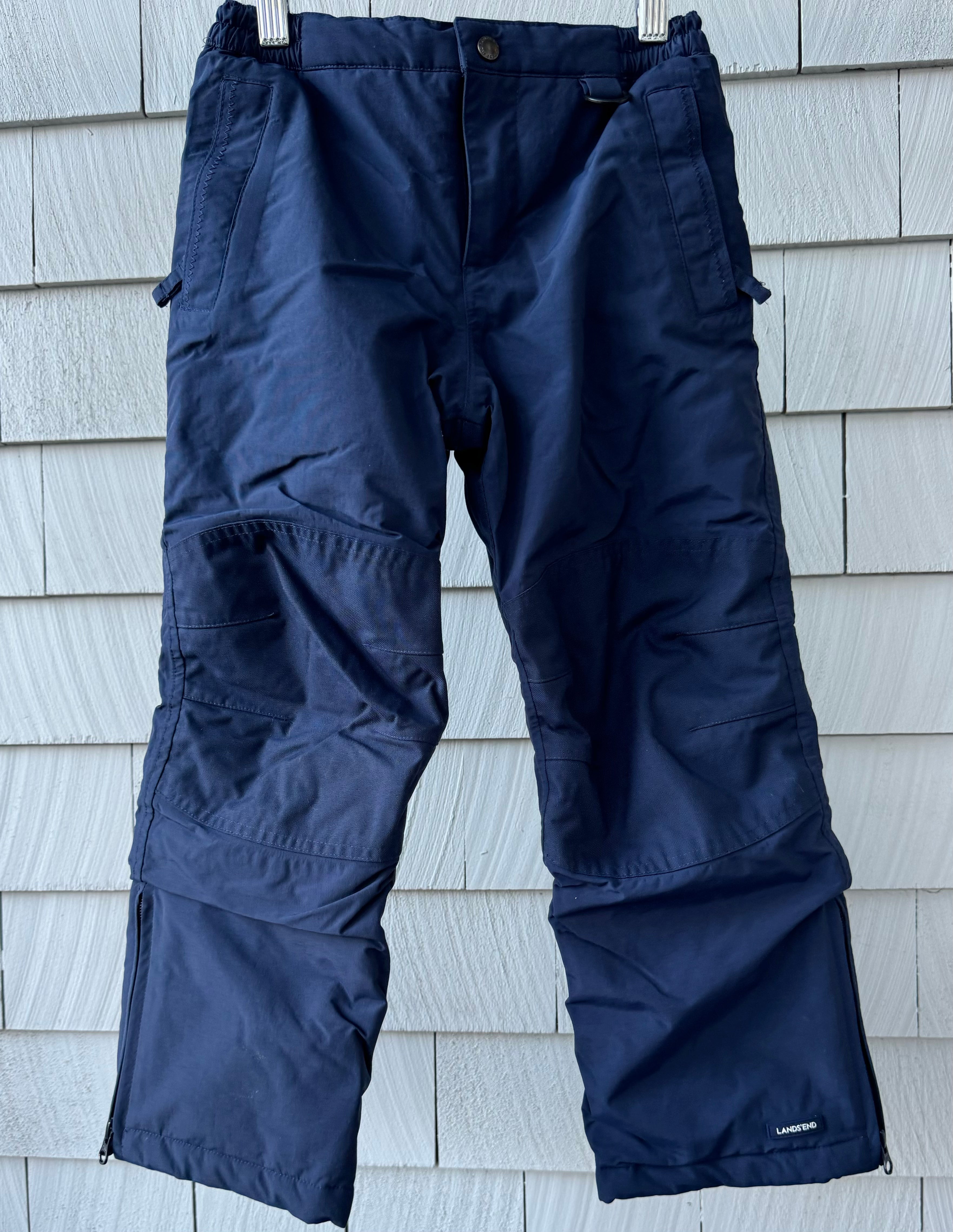 Lands End Snow Pants, Navy Boys Size 6