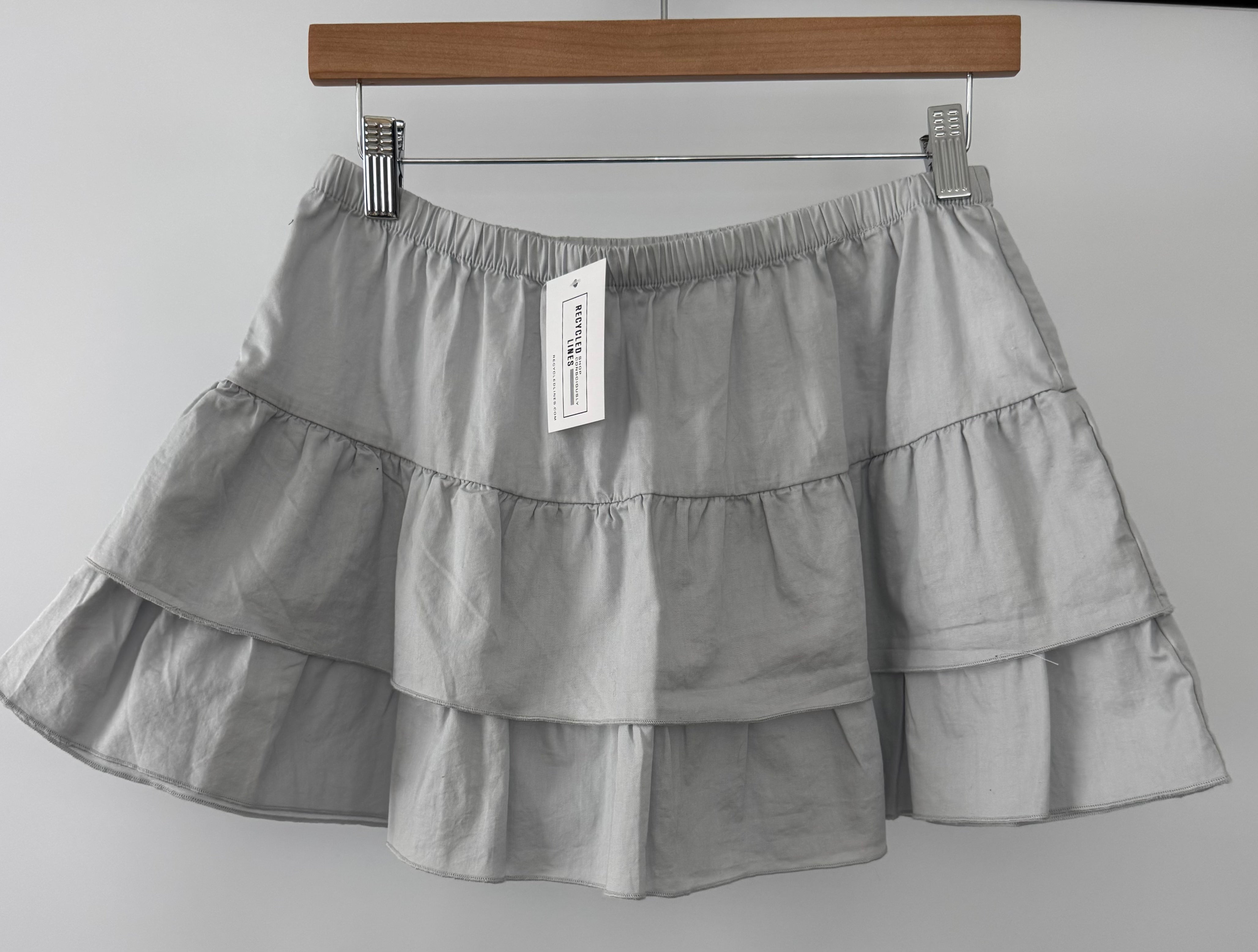 Brandy Melville Slkirt, Pale Blue Womens O/S