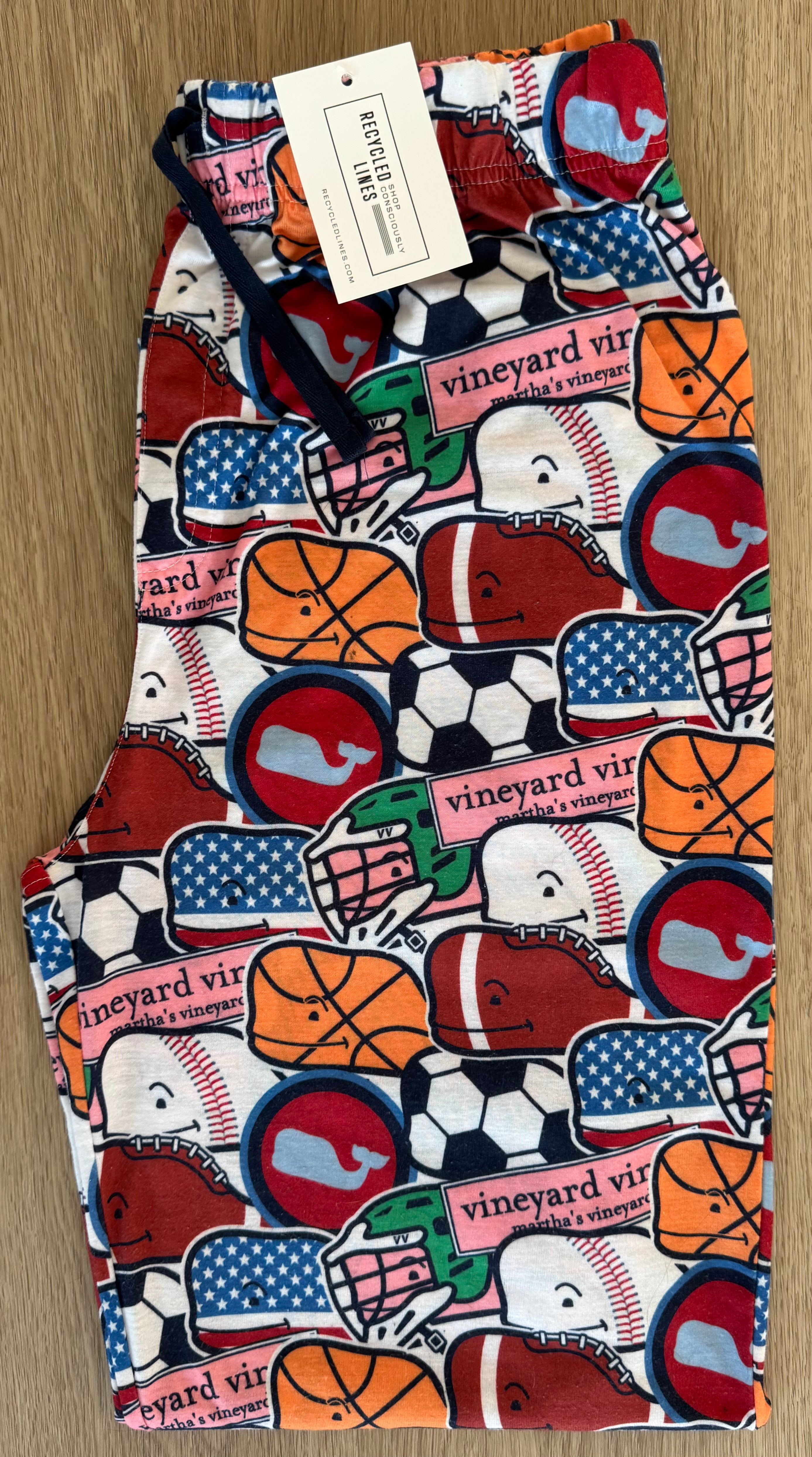 Vineyard Vines Sports Pajamas, Multi Boys Size XL (18)