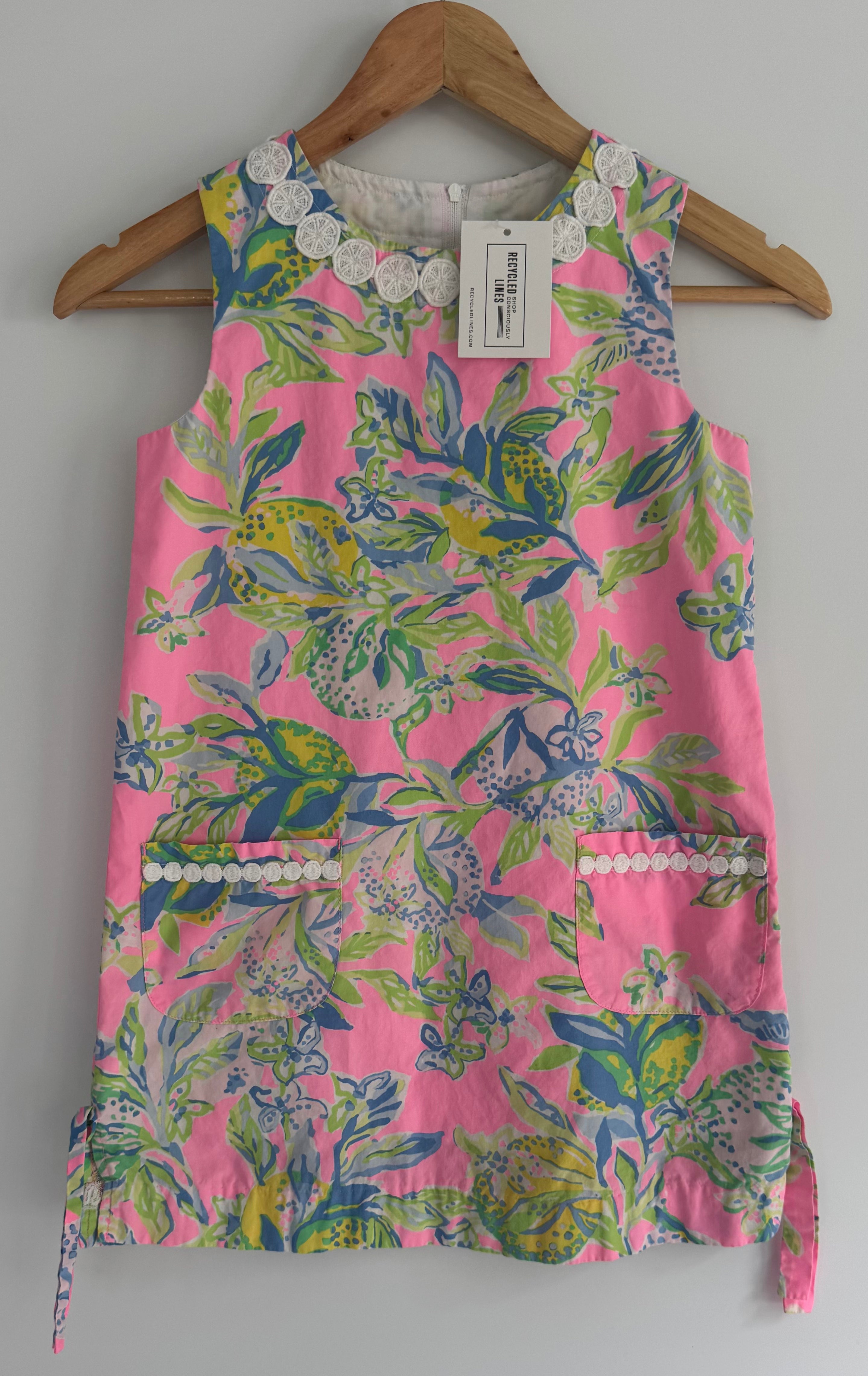 Lilly Pulitzer Dress, Pink Multi Girls Size 8