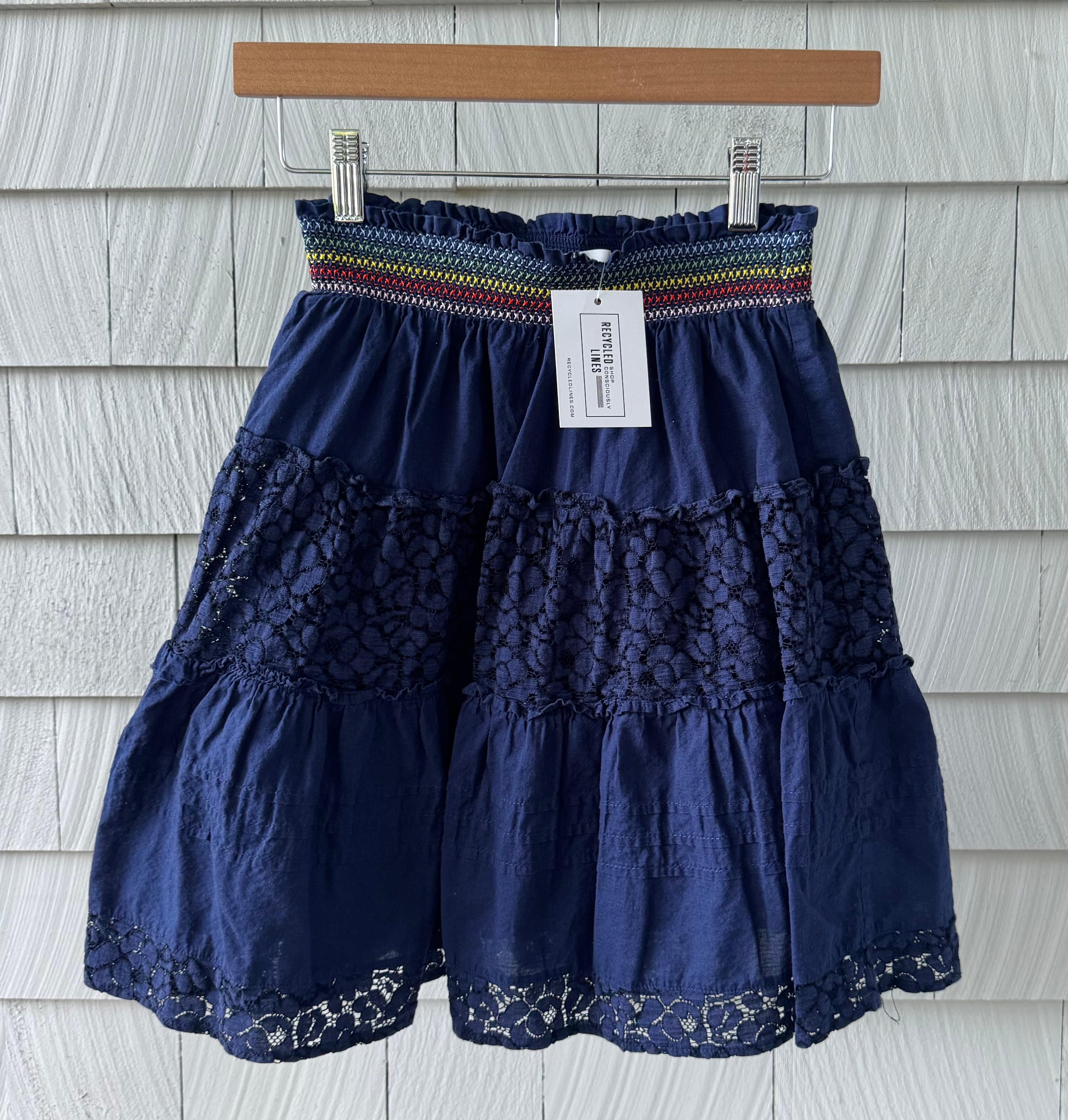 Boden Skirt, Navy Girls Size 11/12