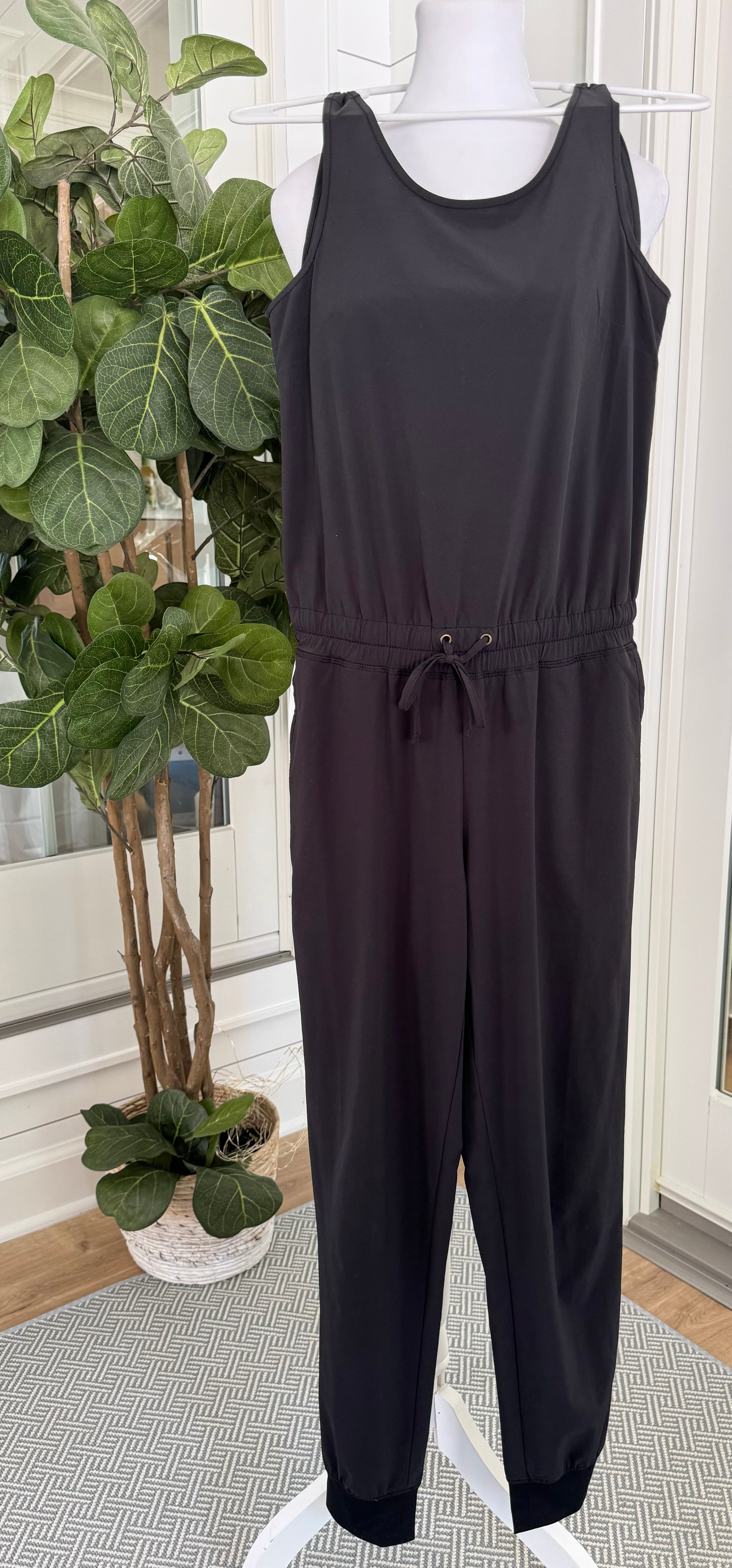 Athleta Jumpsuit, Black Womens Size 2