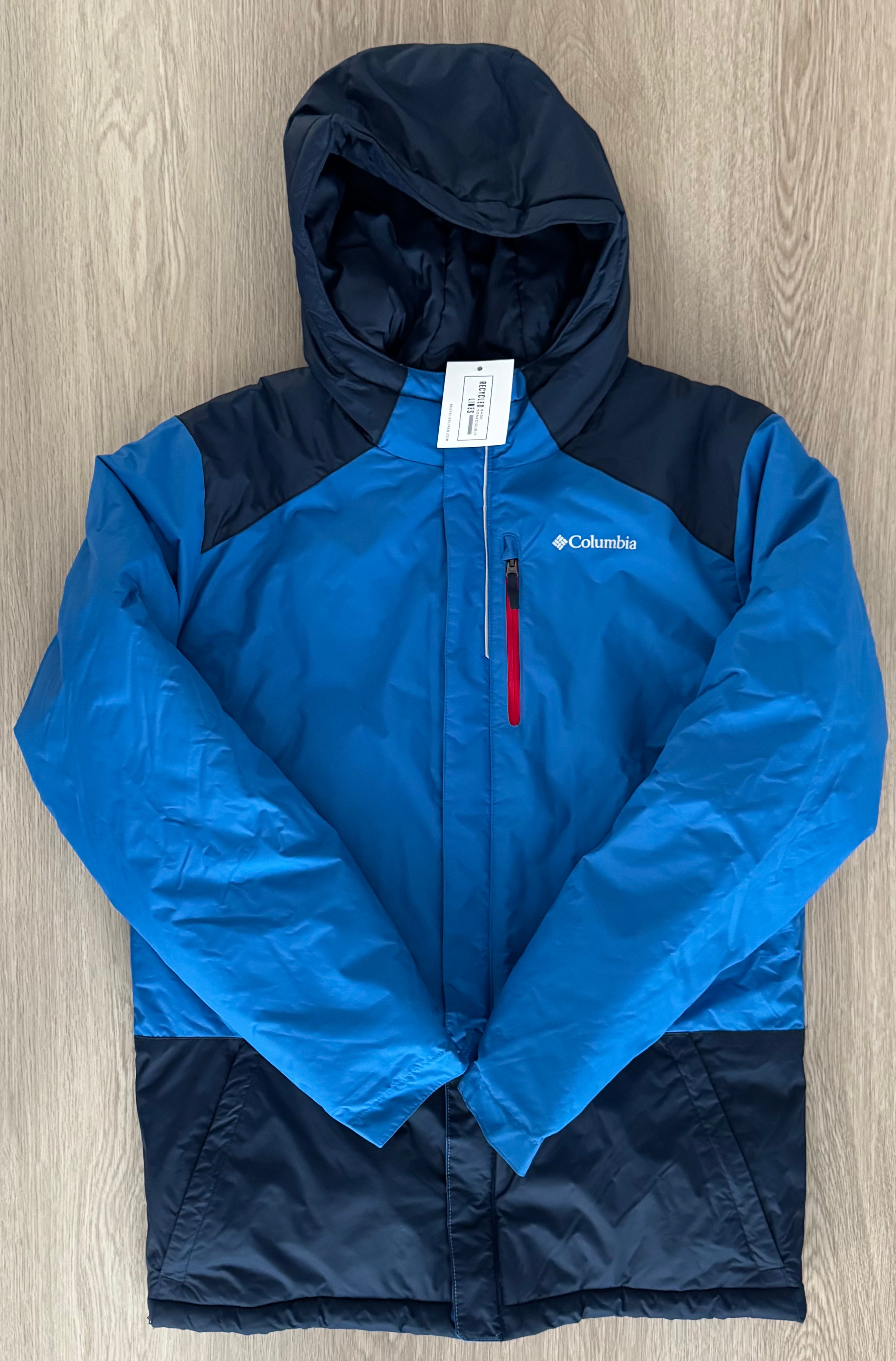 Columbia Ski Jacket, Navy/Blue Boys Size XL