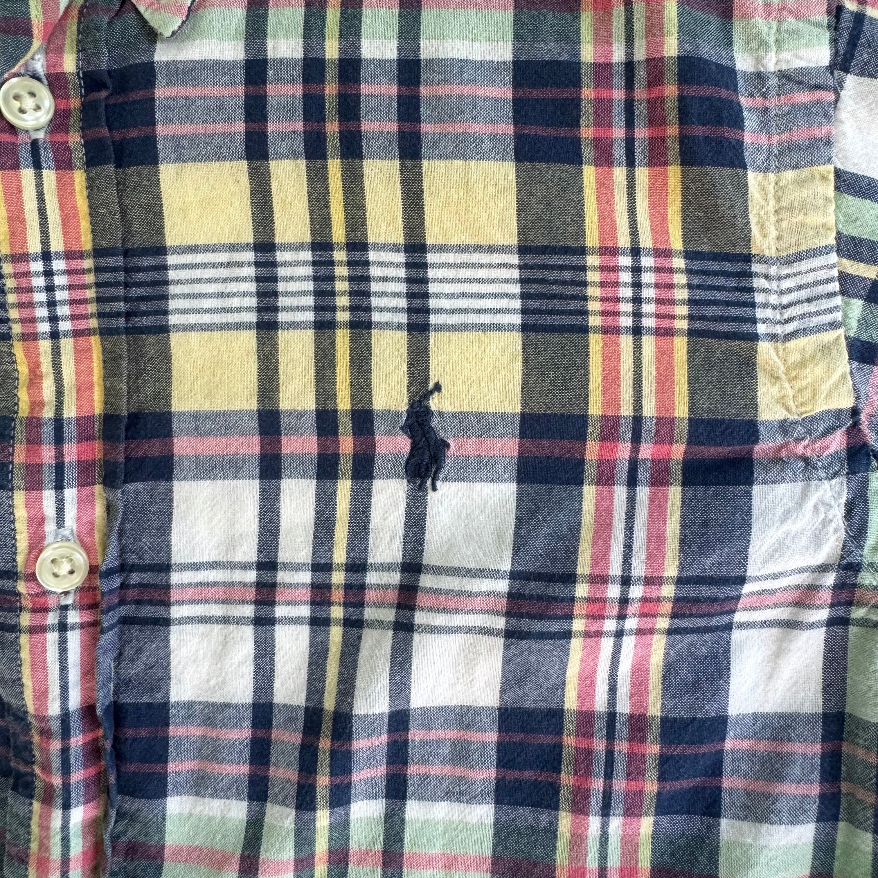 Ralph Lauren Button Down, Multi Boys Size 7