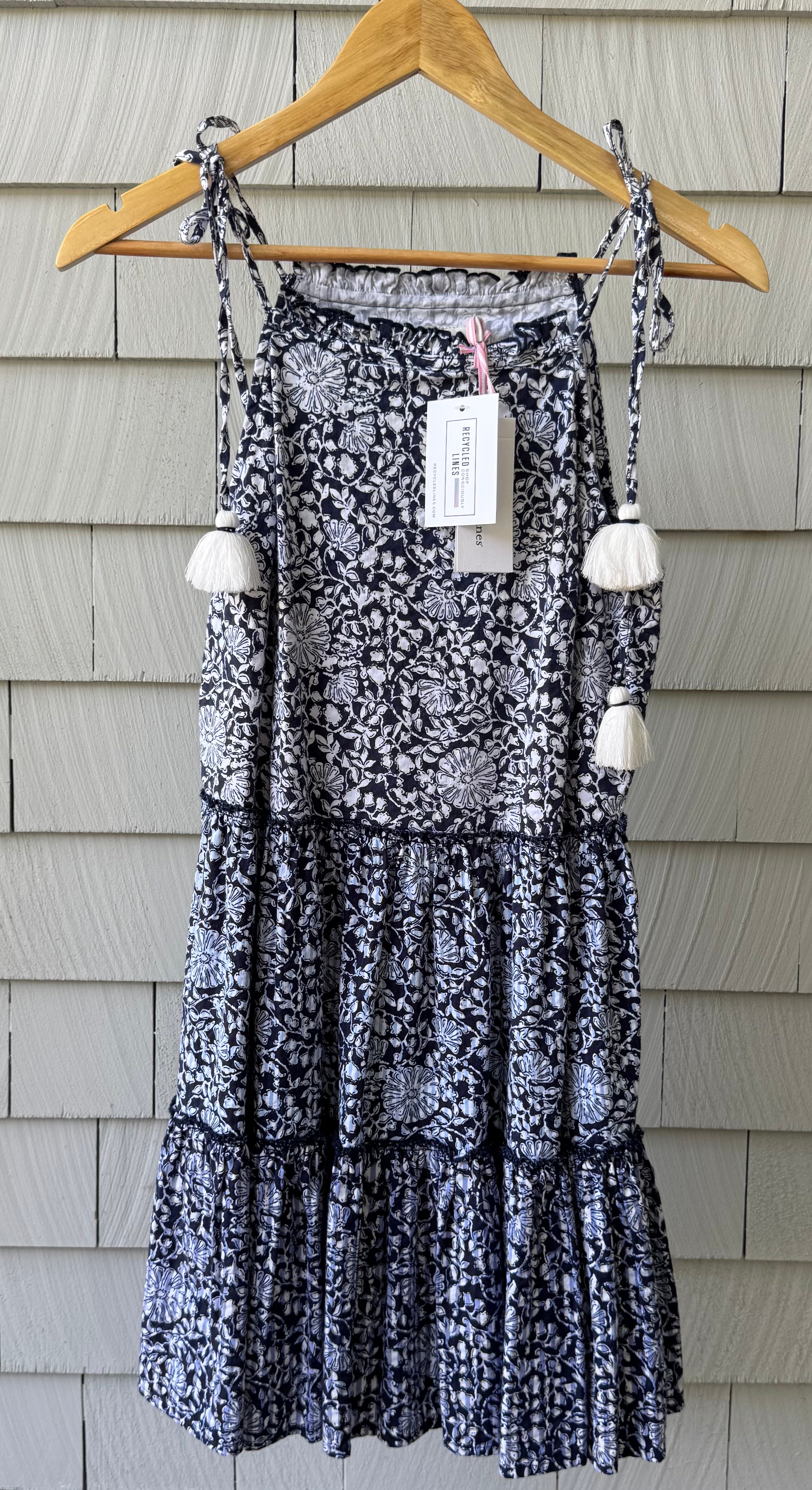 Vineyard Vines Sleeveless Dress NWT, Navy Womens Size XXS