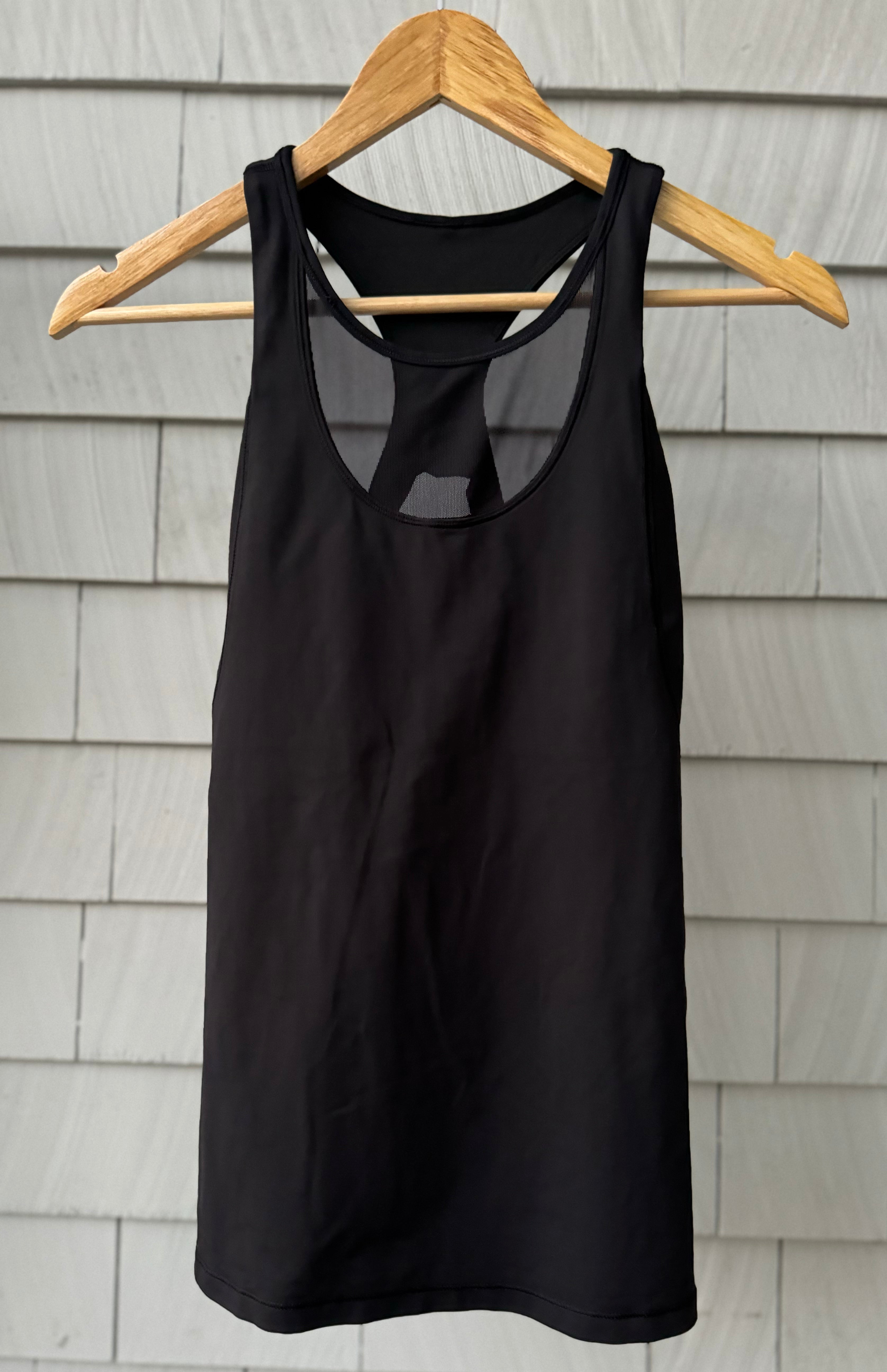 Lululemon Tank Top, Black Womens Size 6