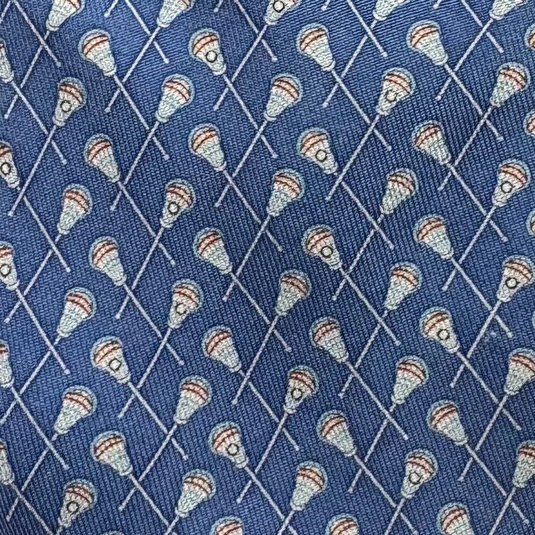 Vineyard Vines Lacrosse Tie, Blue Boys