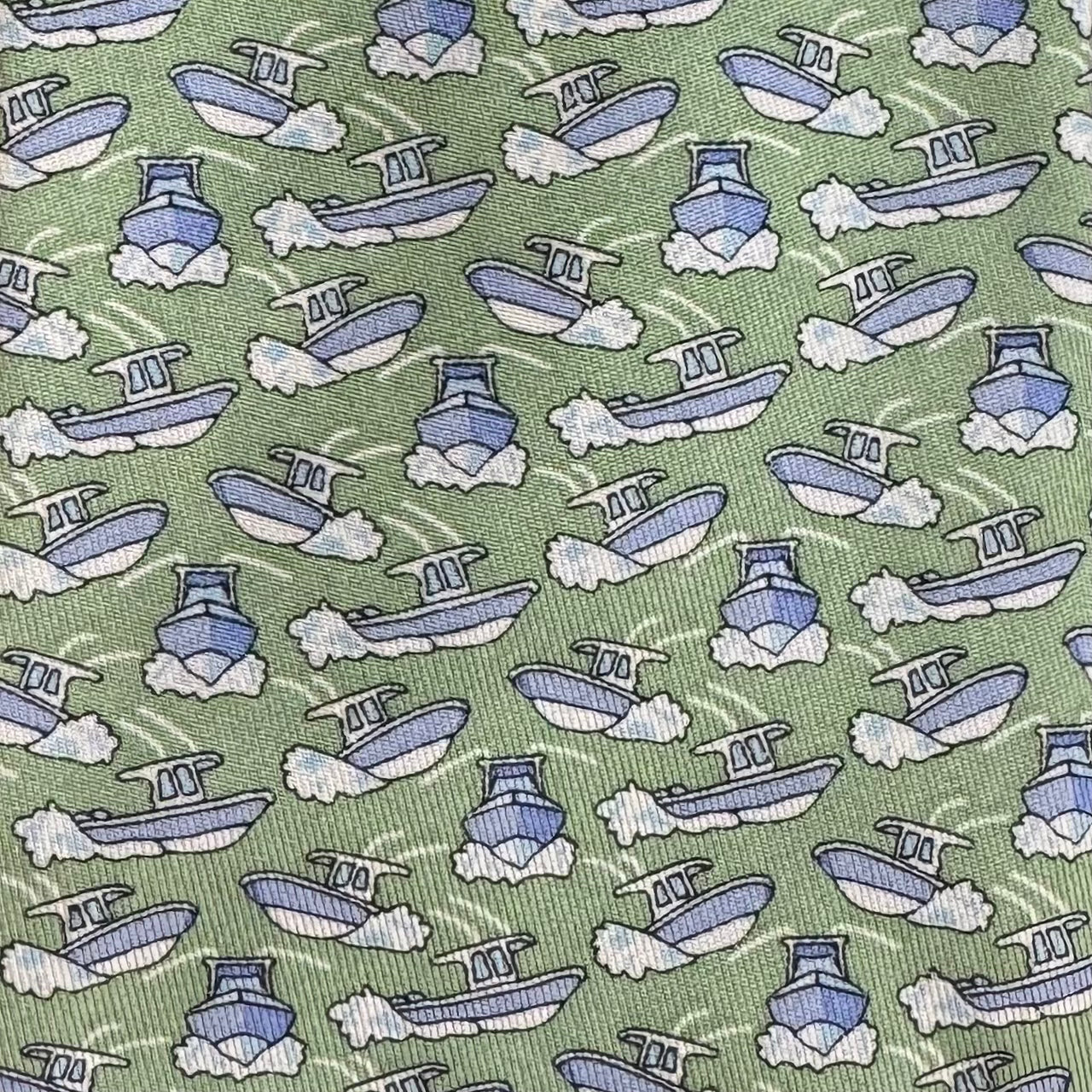 Vineyard Vines Powerboat Tie, Green Mens