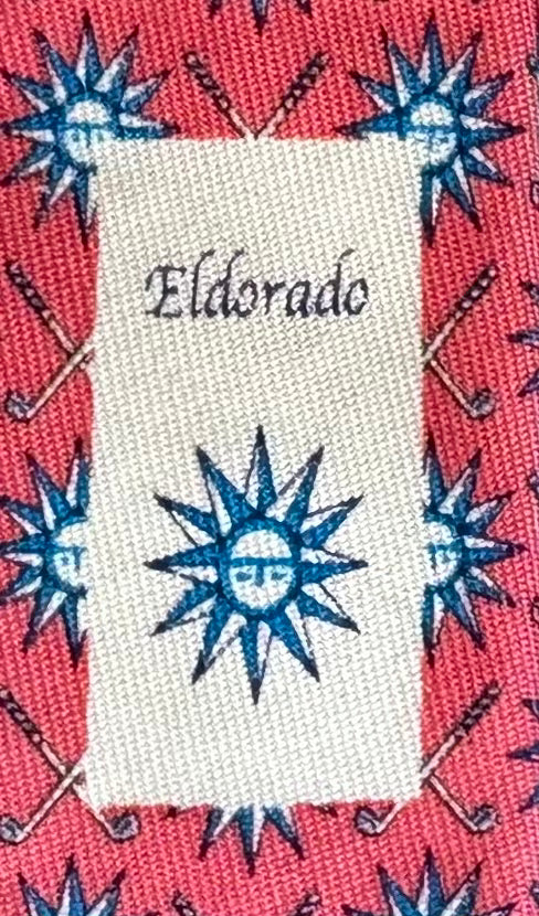 Vineyard Vines Eldorado Golf Tie, Pink Mens