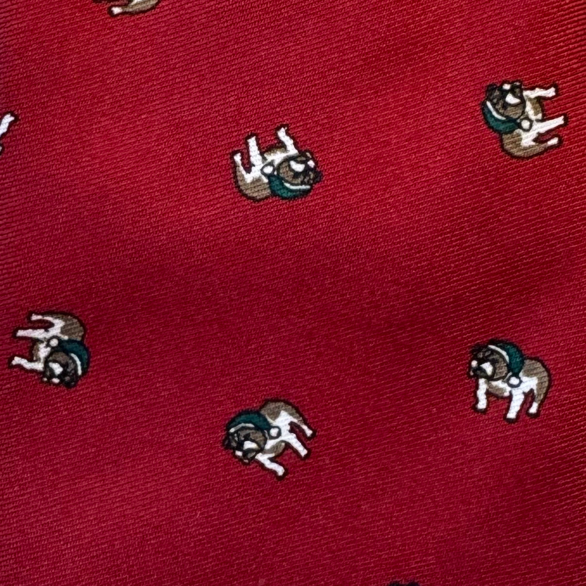 Gap Bulldog Tie, Red Boys