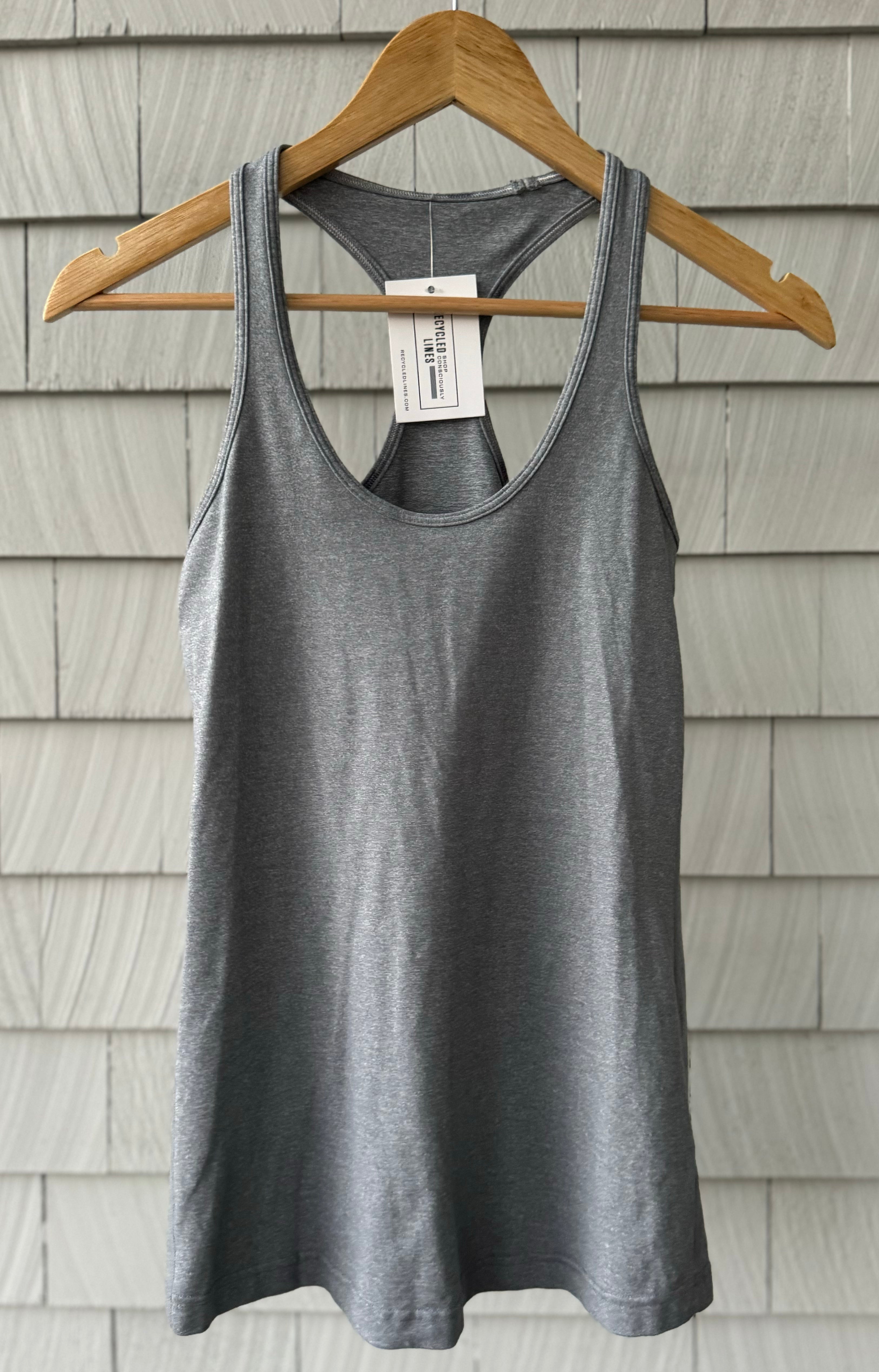 Lululemon Tank Top, Gray Womens Size 6?