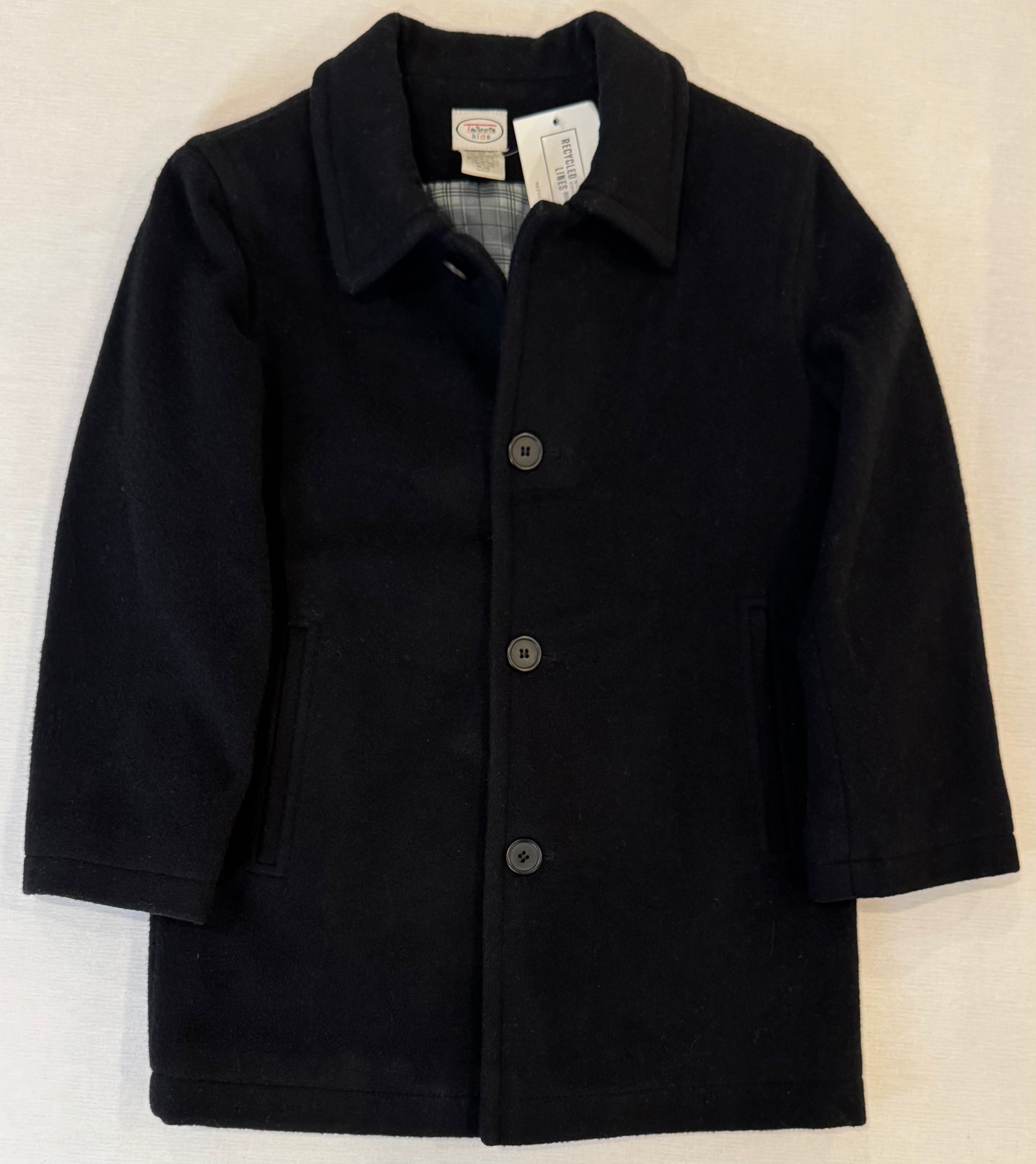 Talbots Kids Wool Jacket, Black Boys Size 8