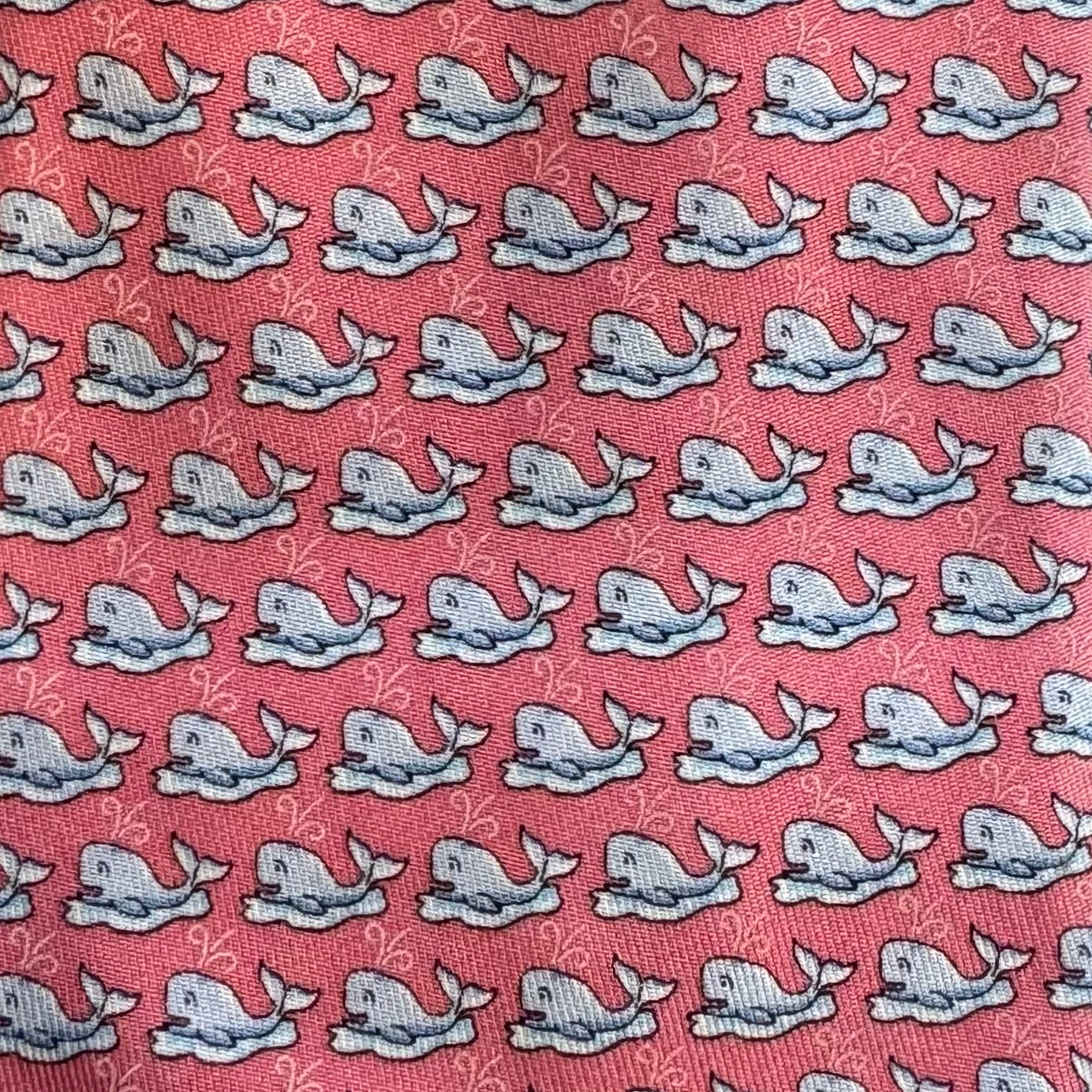 Vineyard Vines Whale Tie, Pink Mens