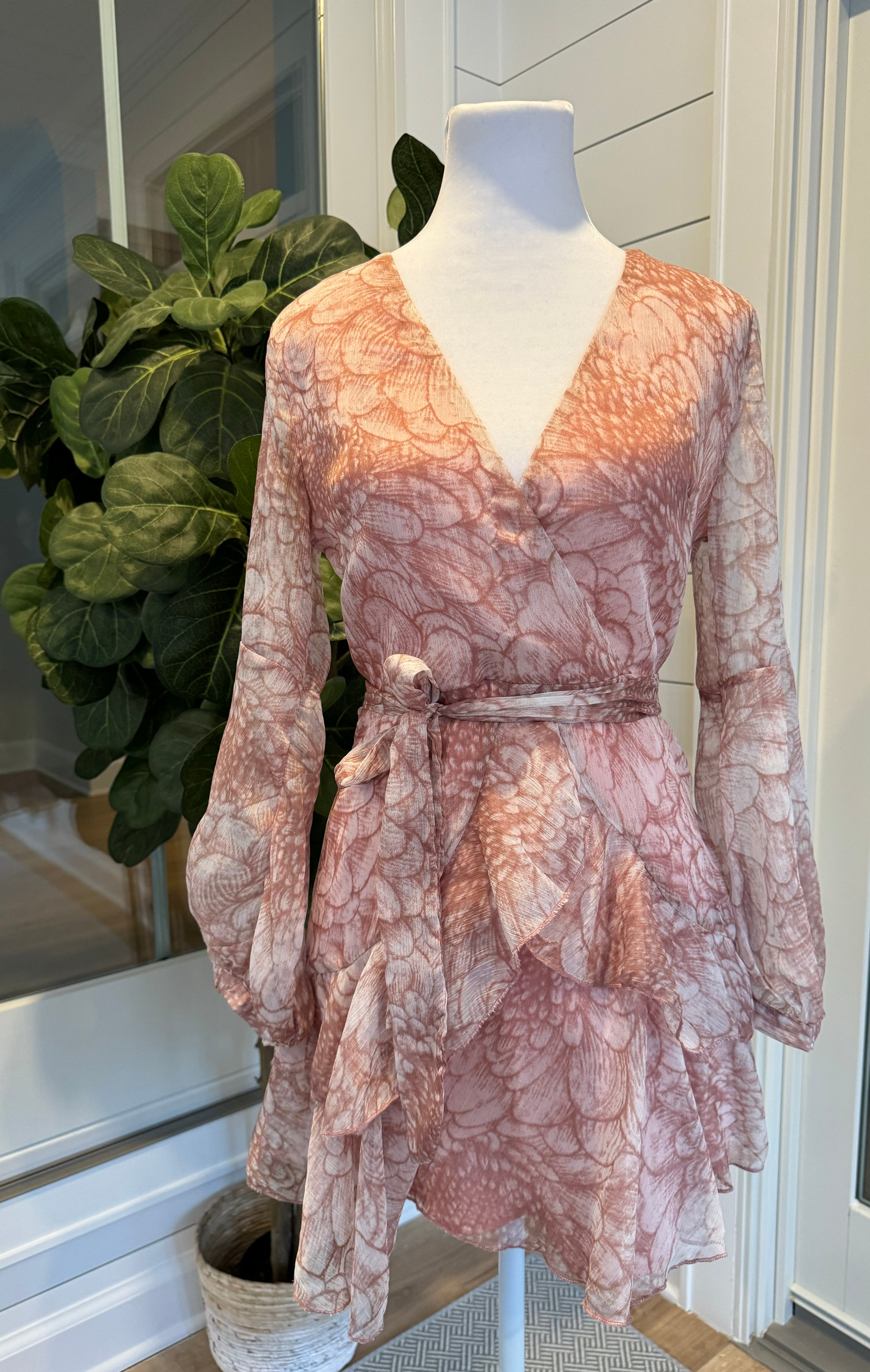 Inspo + Ivy Mini Dress NWT, Pink Womens Size S