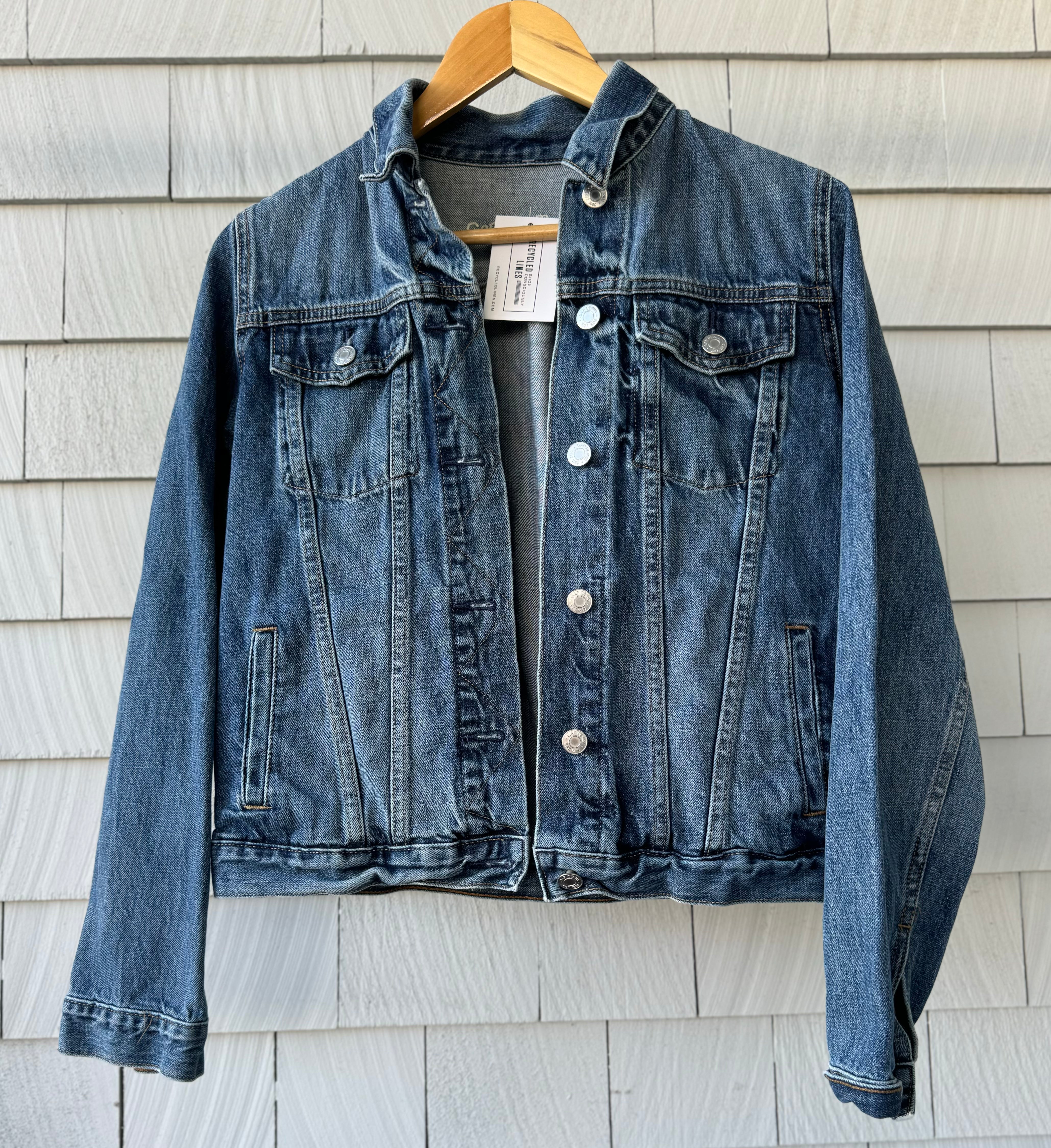 Gap Jean Jacket, Blue Womens Size M