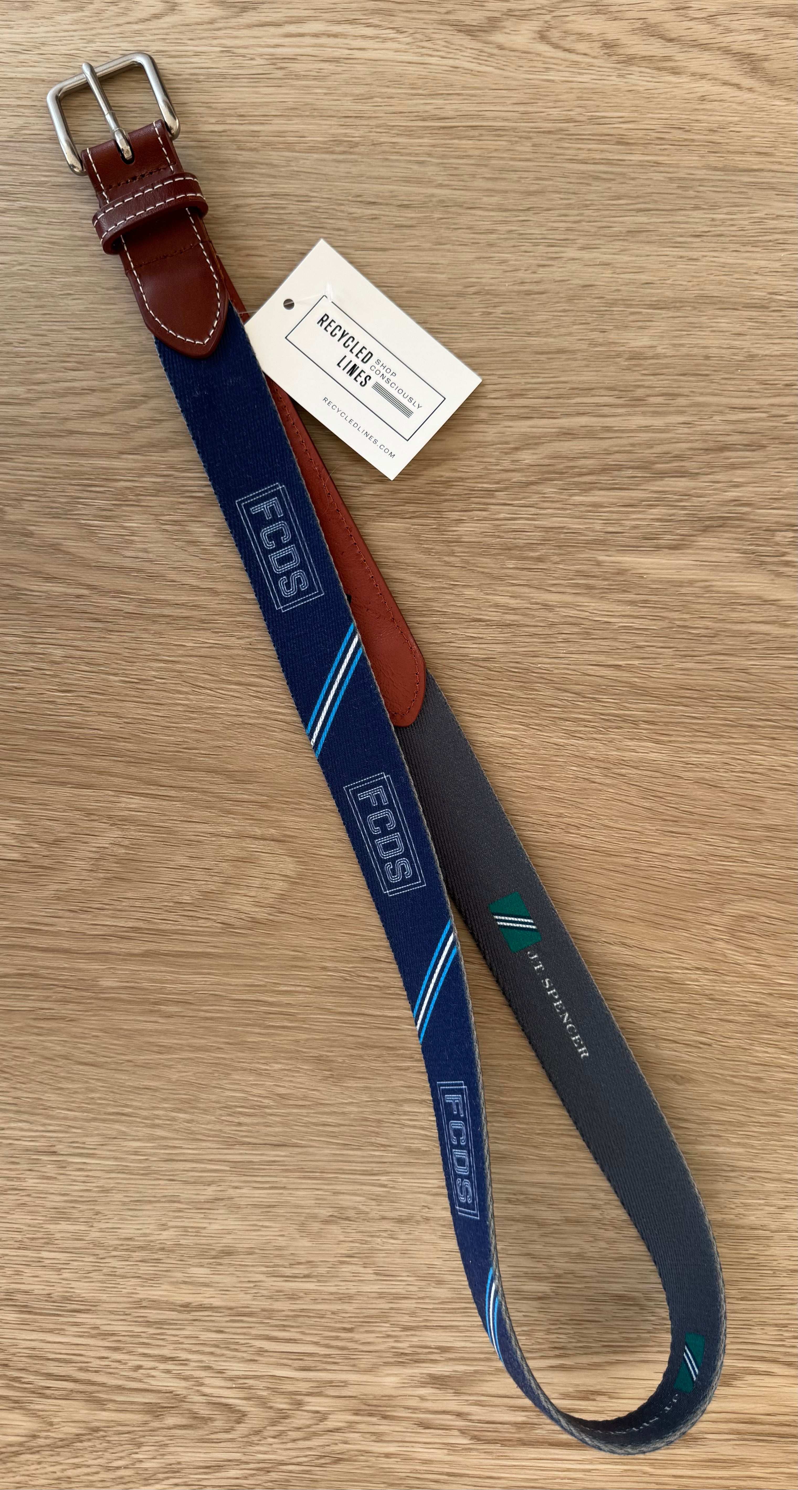 J.T. Spencer FCDS Belt, Navy Mens Size 34