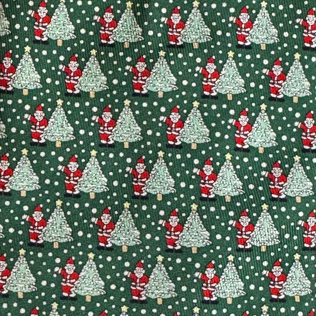 Vineyard Vines Christmas Tie, Green Mens