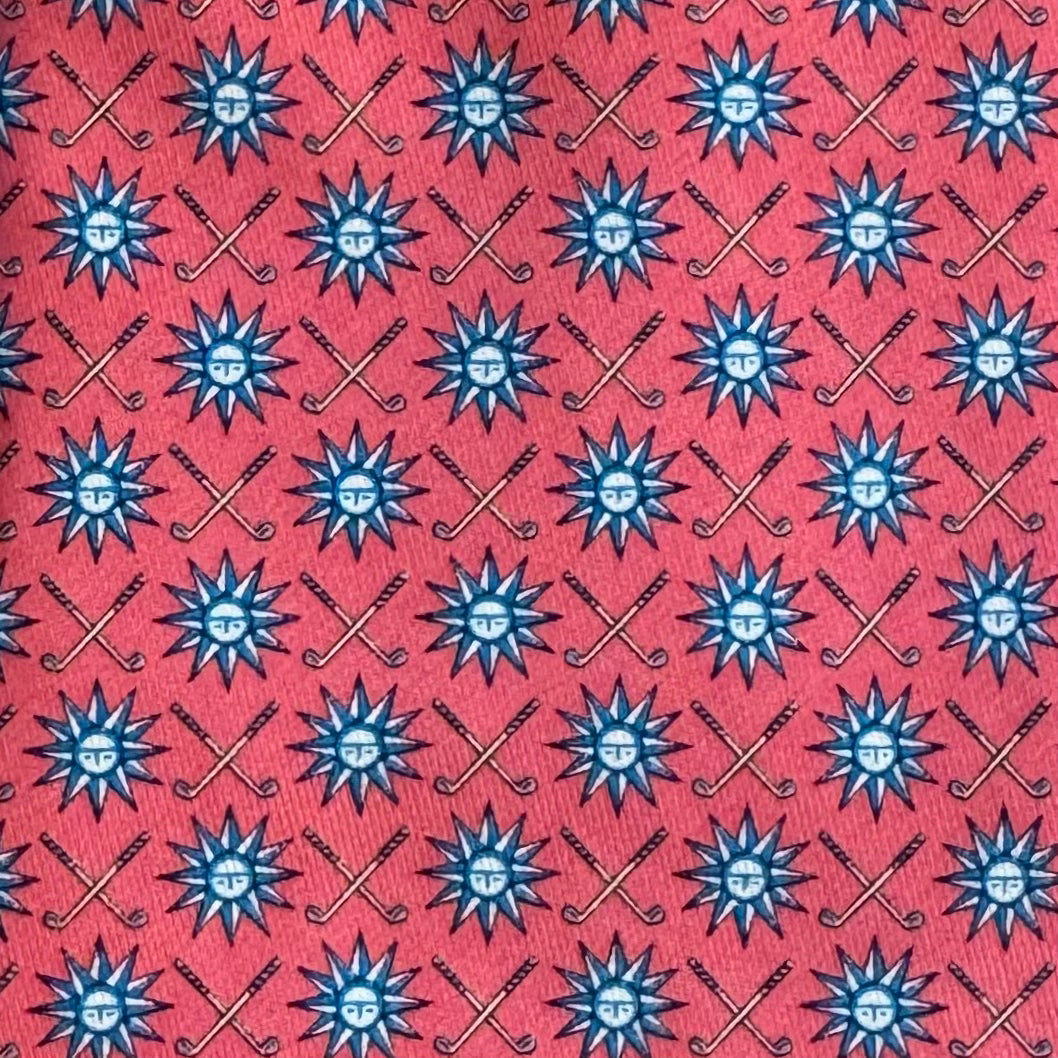 Vineyard Vines Eldorado Golf Tie, Pink Mens