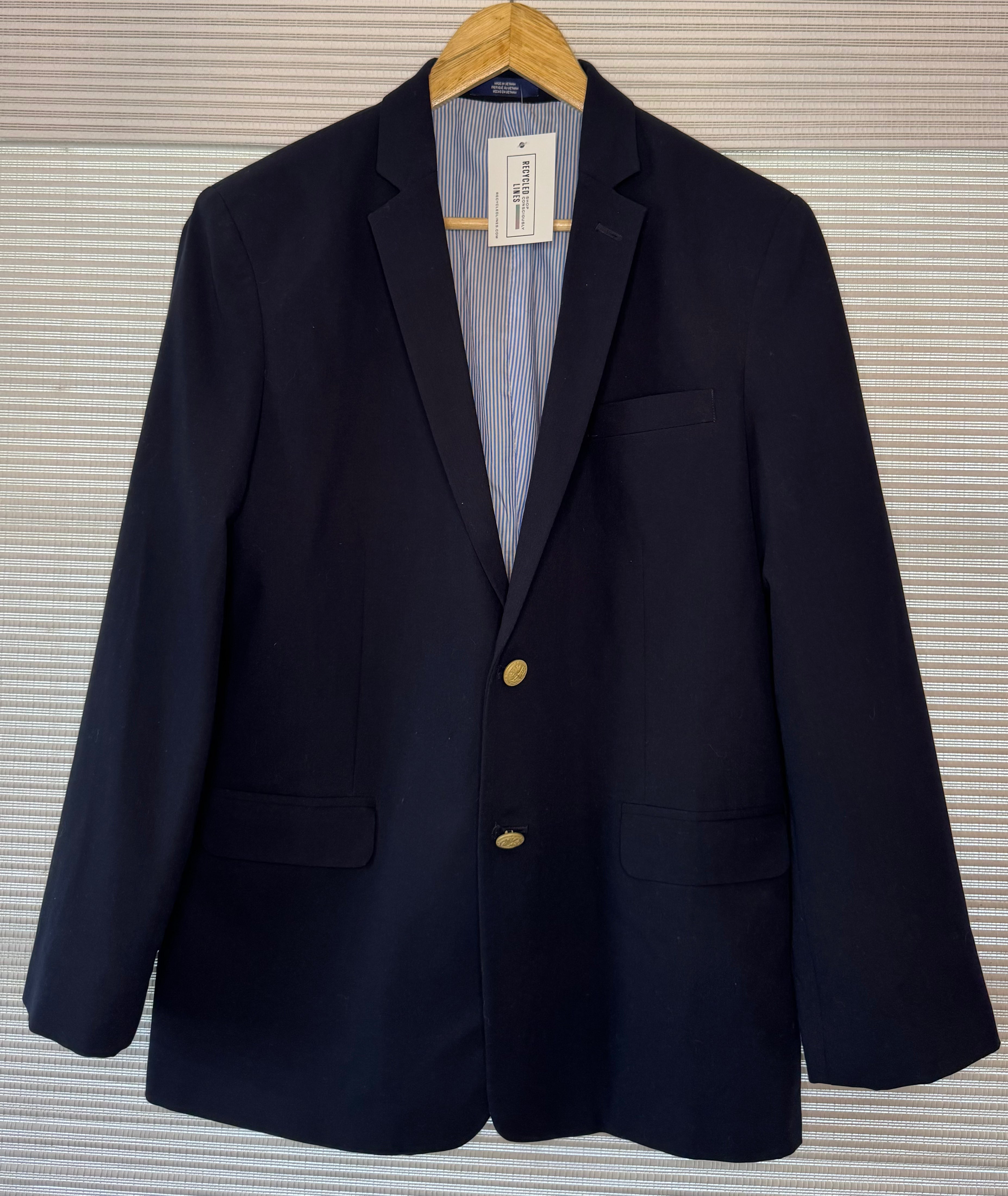 Izod Blazer, Navy Boys Size 18?