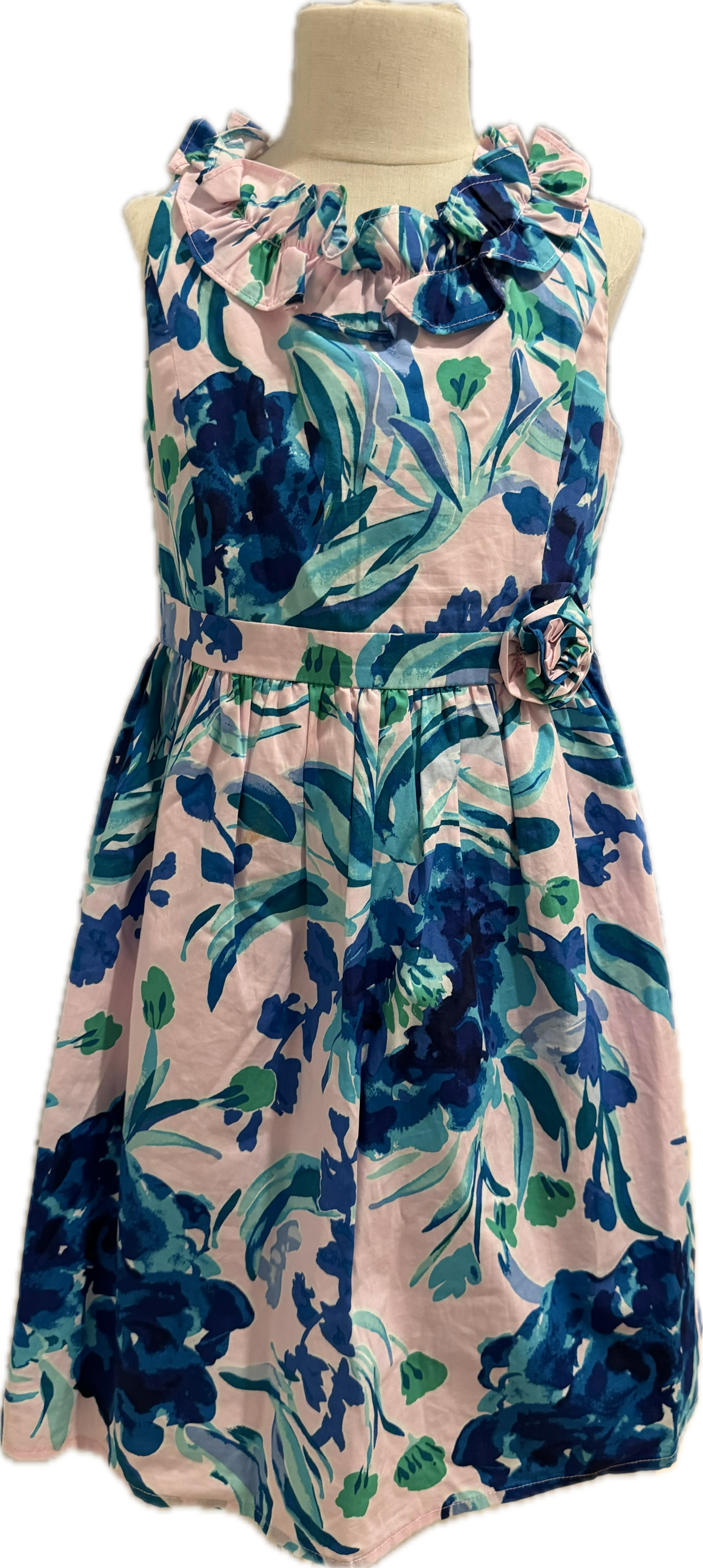 Lilly Pulitzer Dress, Pink/Blue Girls Size 10