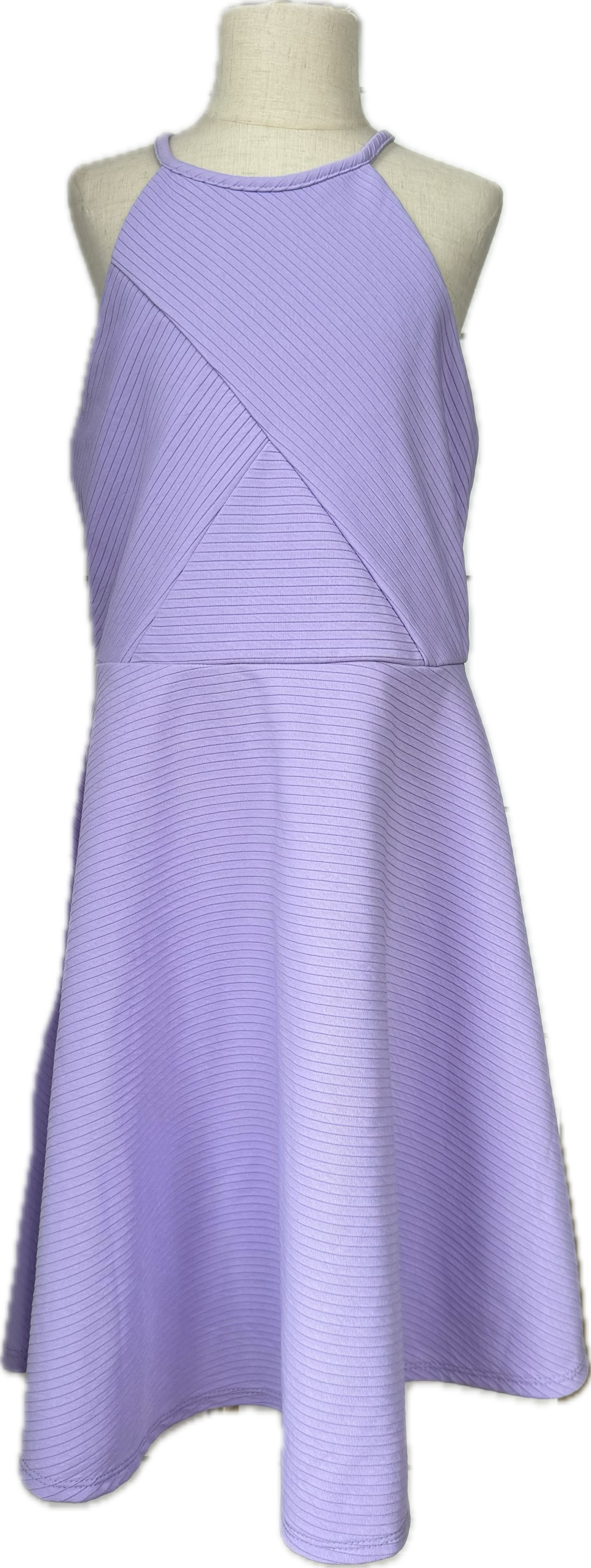 Zunie Halter Dress, Lilac Girls Size 12