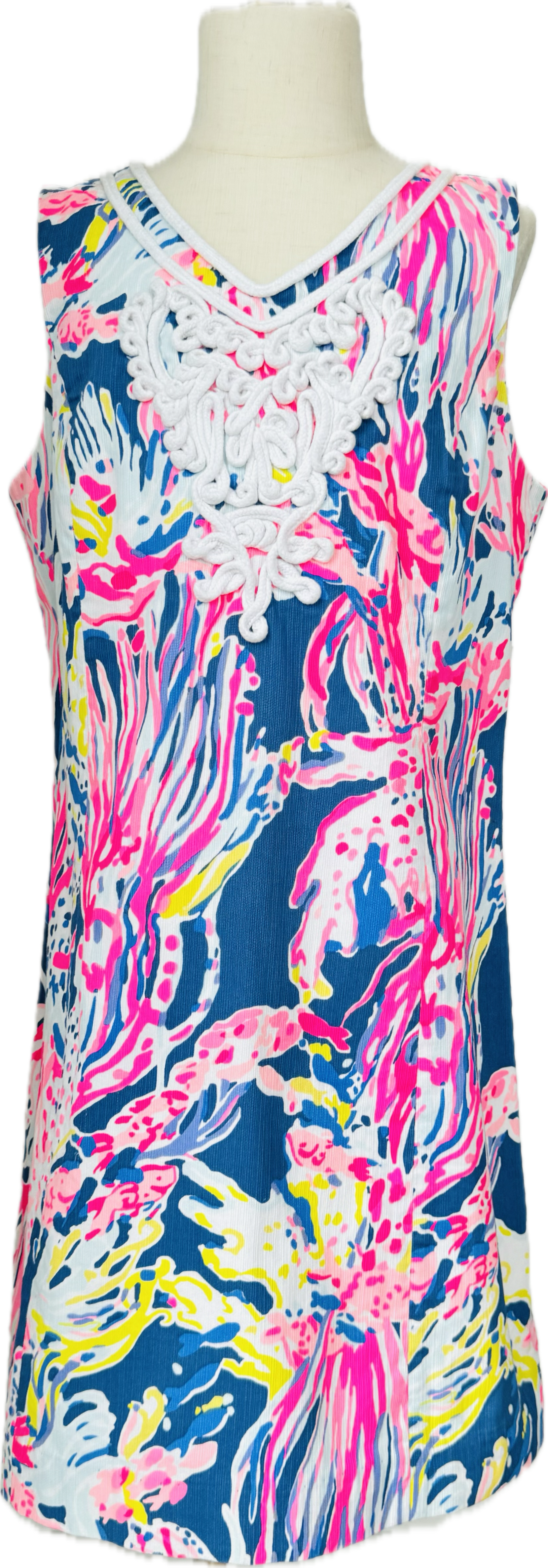 Lilly Pulitzer Dress, Blue/Pink Girls Size 12