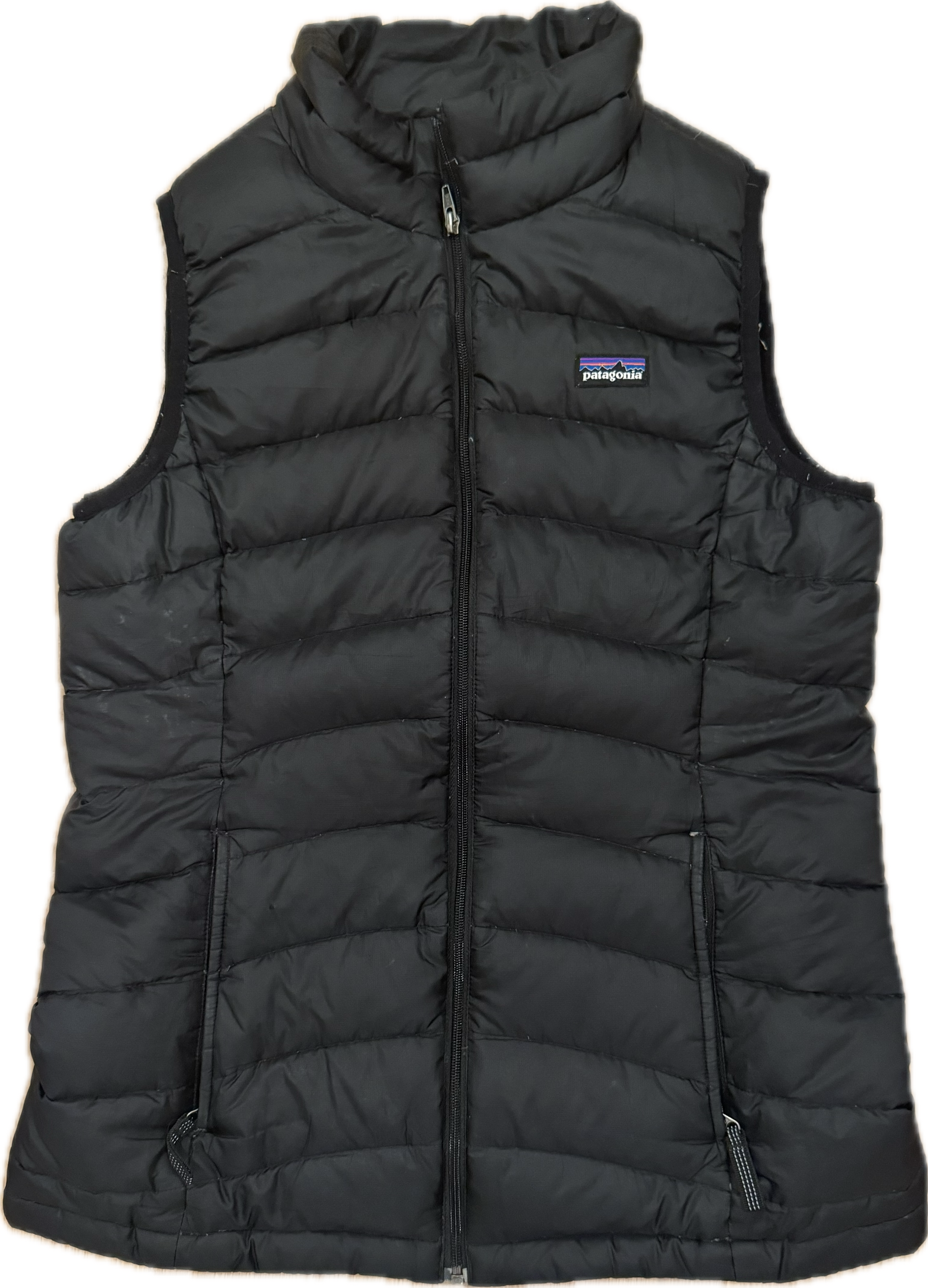 Patagonia Puffer Vest, Black Girls Size XL (14)
