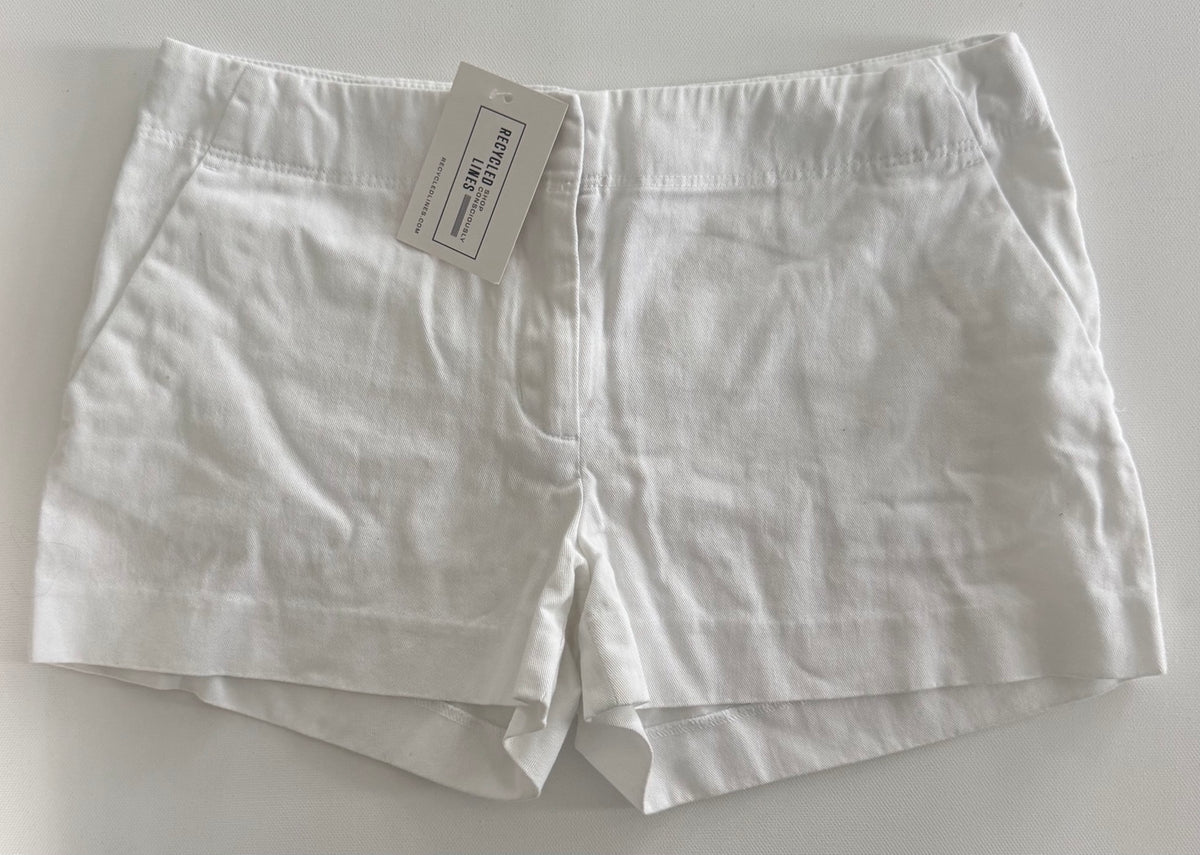 Crewcuts white shorts girls size 14
