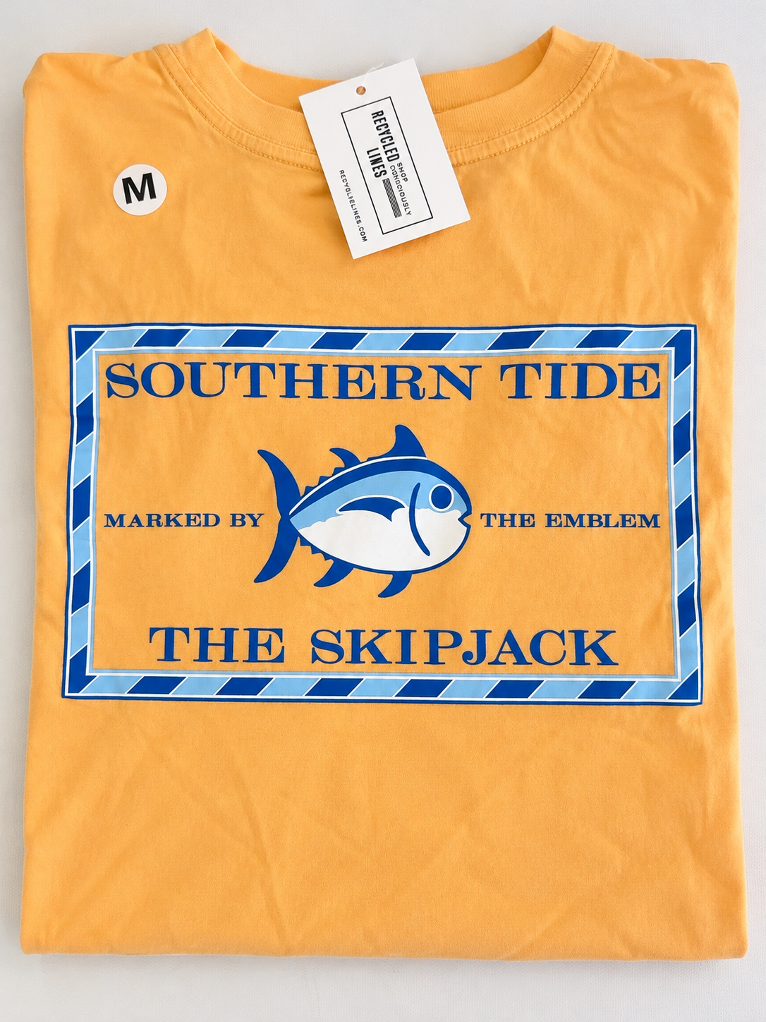 Southern Tide orange Skipjack graphic tee men's medium